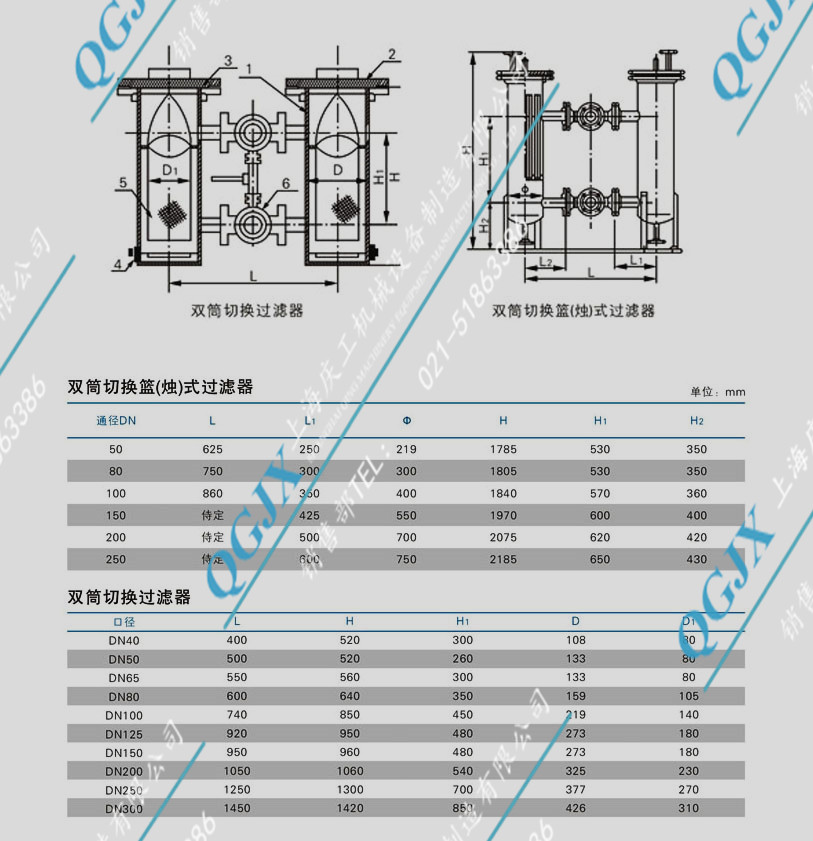 雙聯(lián)切換過濾器